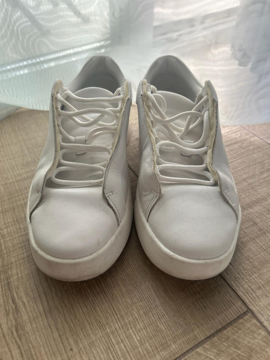 LEATHER SNEAKERS WITH THICK SOLE - Image 8
