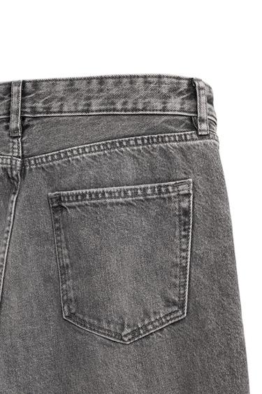 Zara FLARE FIT JEANS - Gray