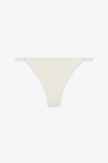BIKINI BOTTOMS - Ecru by Zara - Image 4