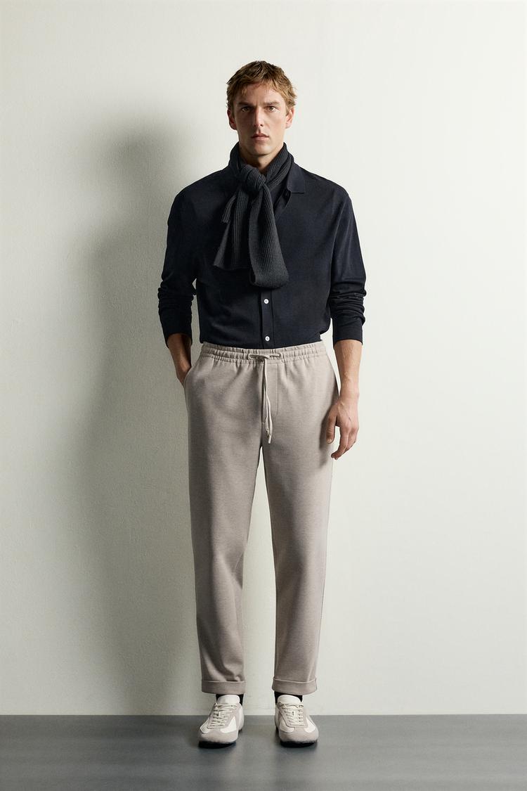 EASY CARE REGULAR FIT TROUSERS