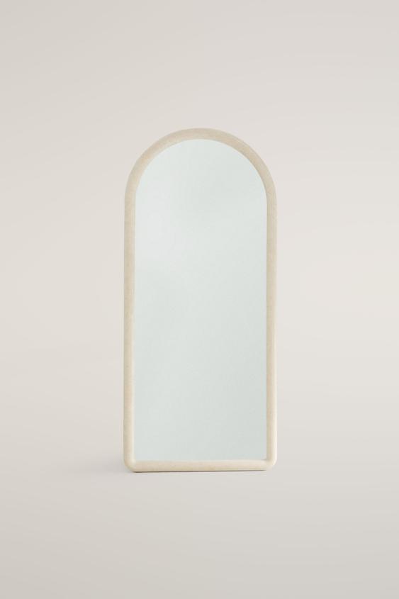 ESPEJO PIE ARCO MADERA - Cemento de Zara - Imagen 0