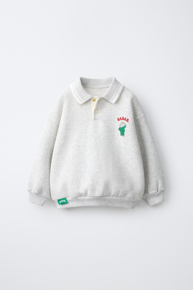 Sudadera estampado babar