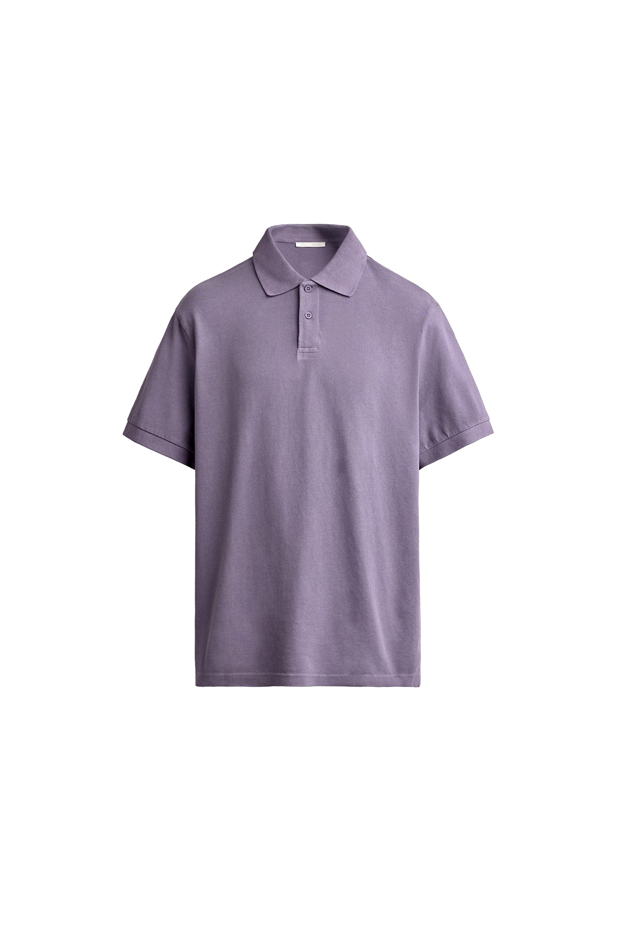 POLO PIQUÉ REGULAR FIT LAVADO