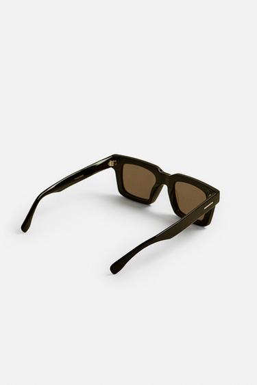 SQUARE SUNGLASSES - Brown by Zara - Image 5