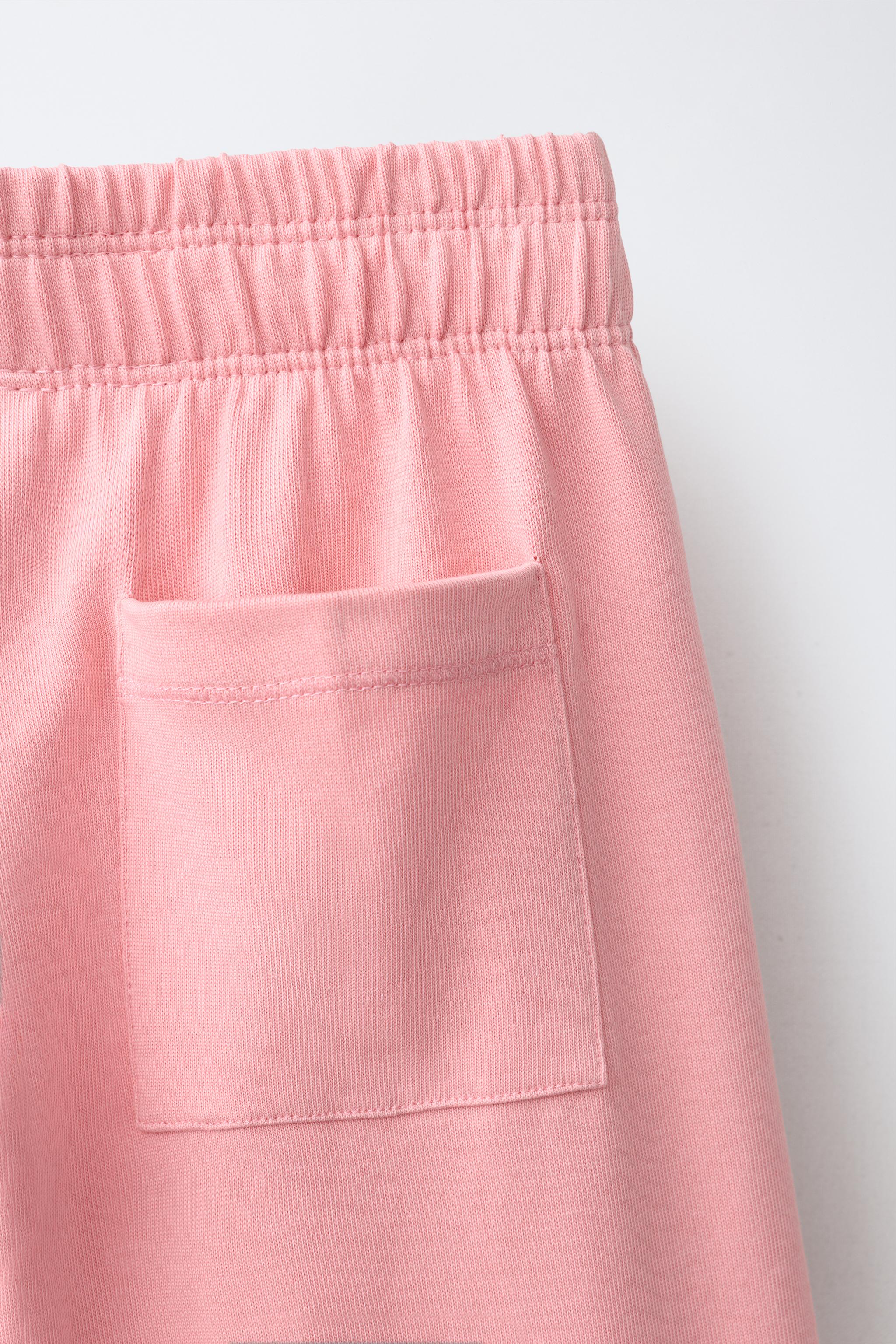 Детские брюки Zara HEAVYWEIGHT WIDE LEG PANTS — фото 3