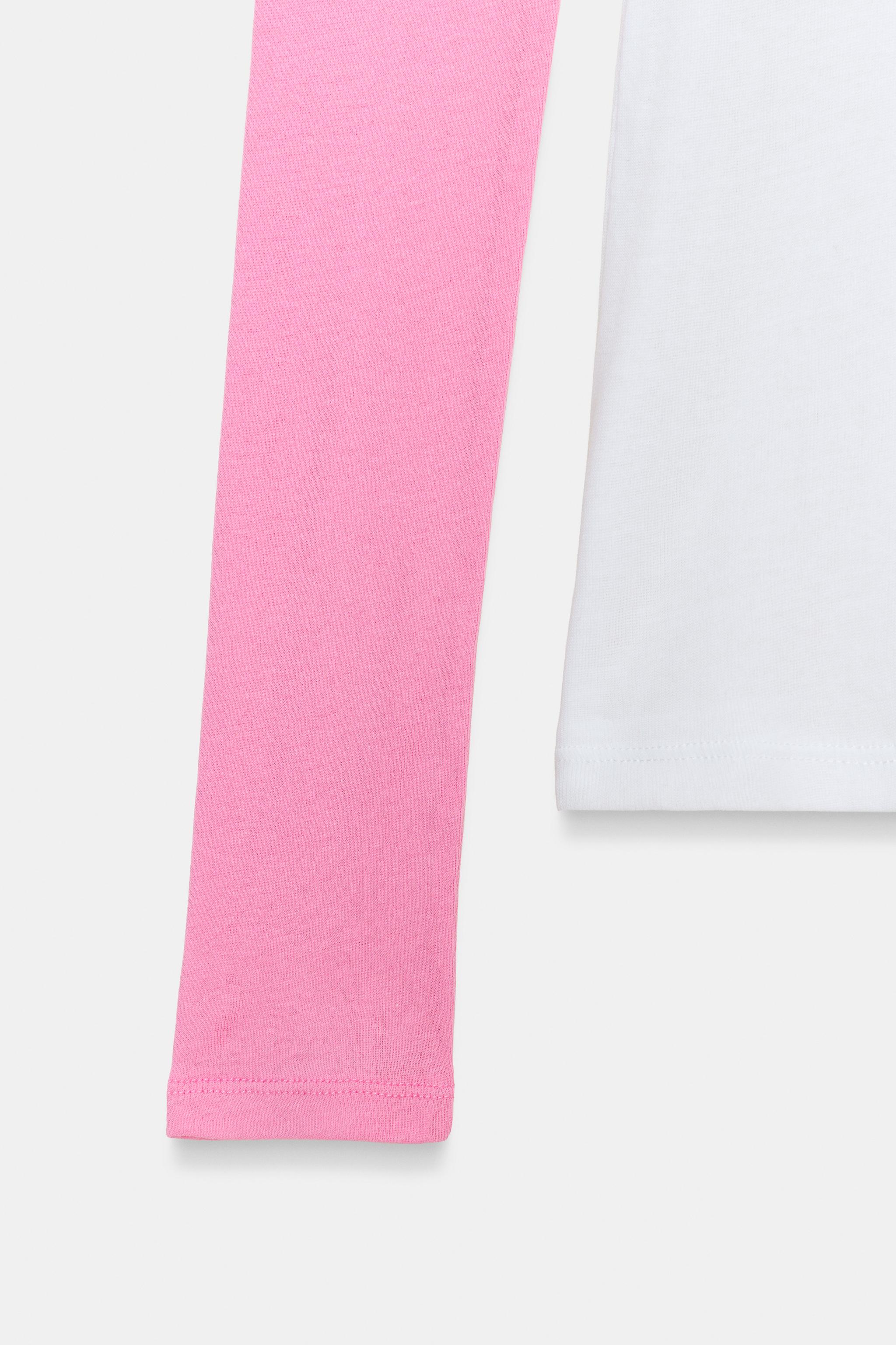 T-SHIRT SUPIMA® MANCHES CONTRASTÉES