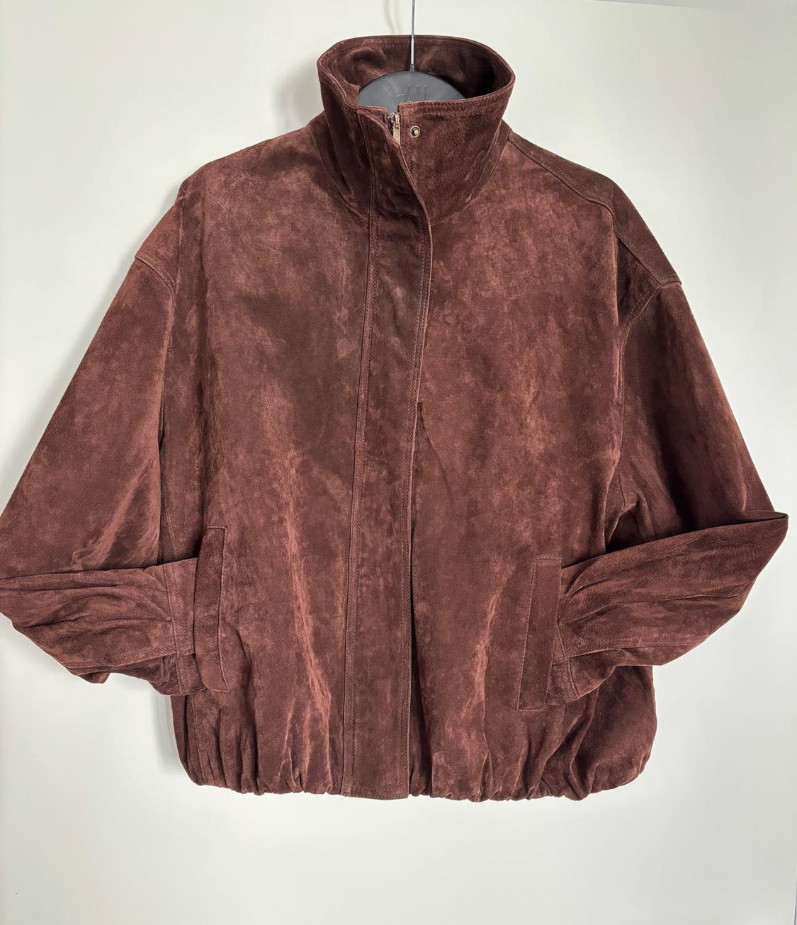 100% SUEDE LEATHER JACKET - Image 2