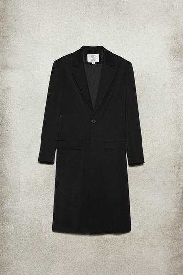 루도빅 드 생 세르넹 x ZARA 루즈 코트 - Zara 블랙