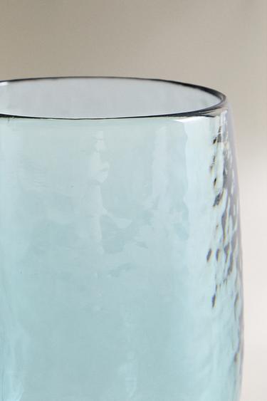 VERRE ACRYLIQUE MARTELÉ - Bleuté de Zara - Image 4