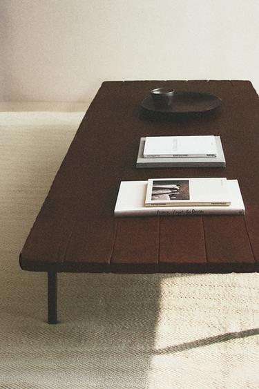 HERRINGBONE WOOL RUG - White by Zara - Image 5