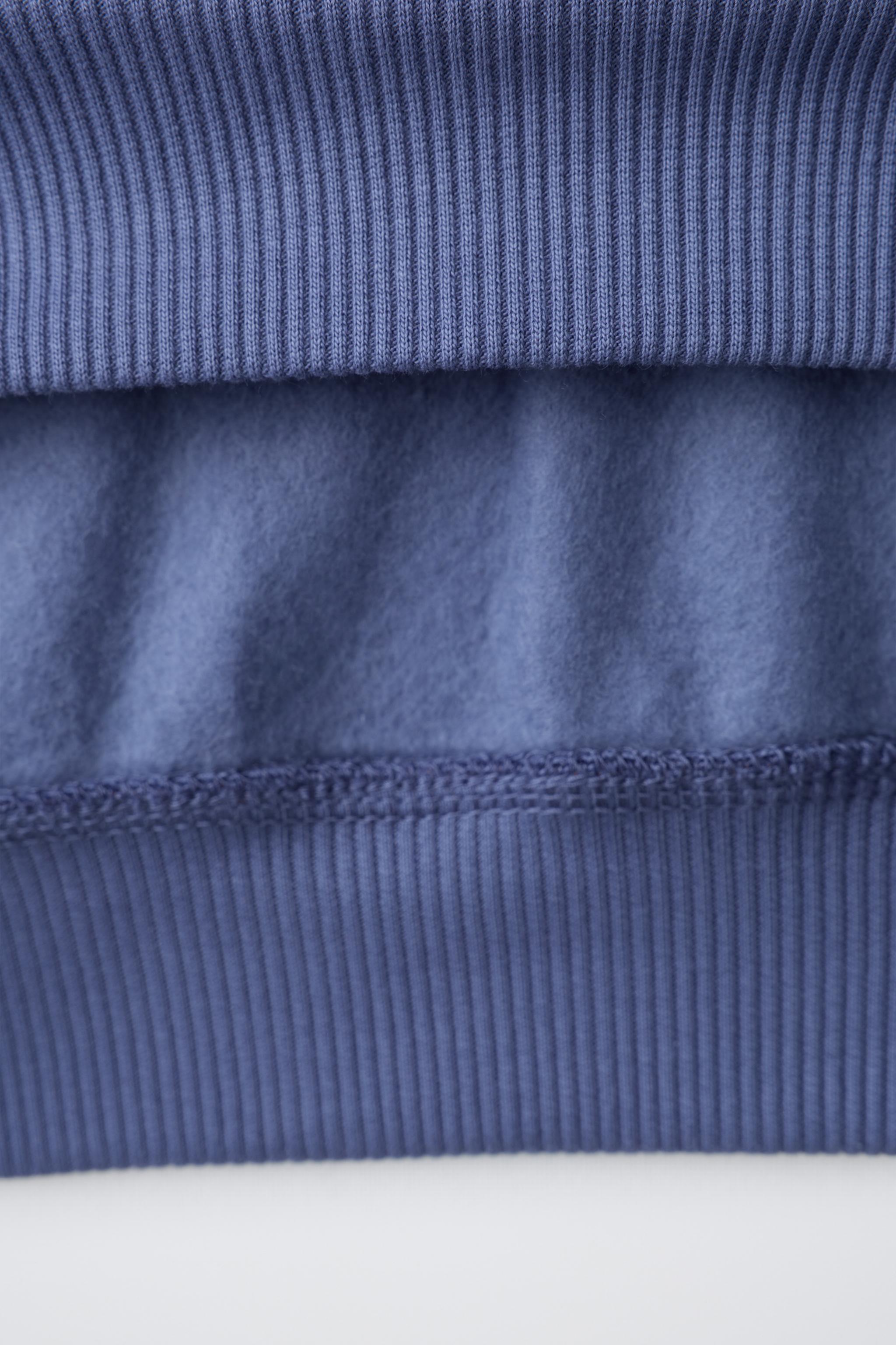 POLO COLLAR SWEATSHIRT