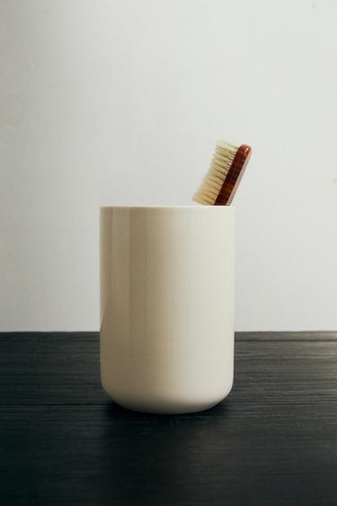 PORTE-BROSSES À DENTS BRILLANT - Beige de Zara - Image 5