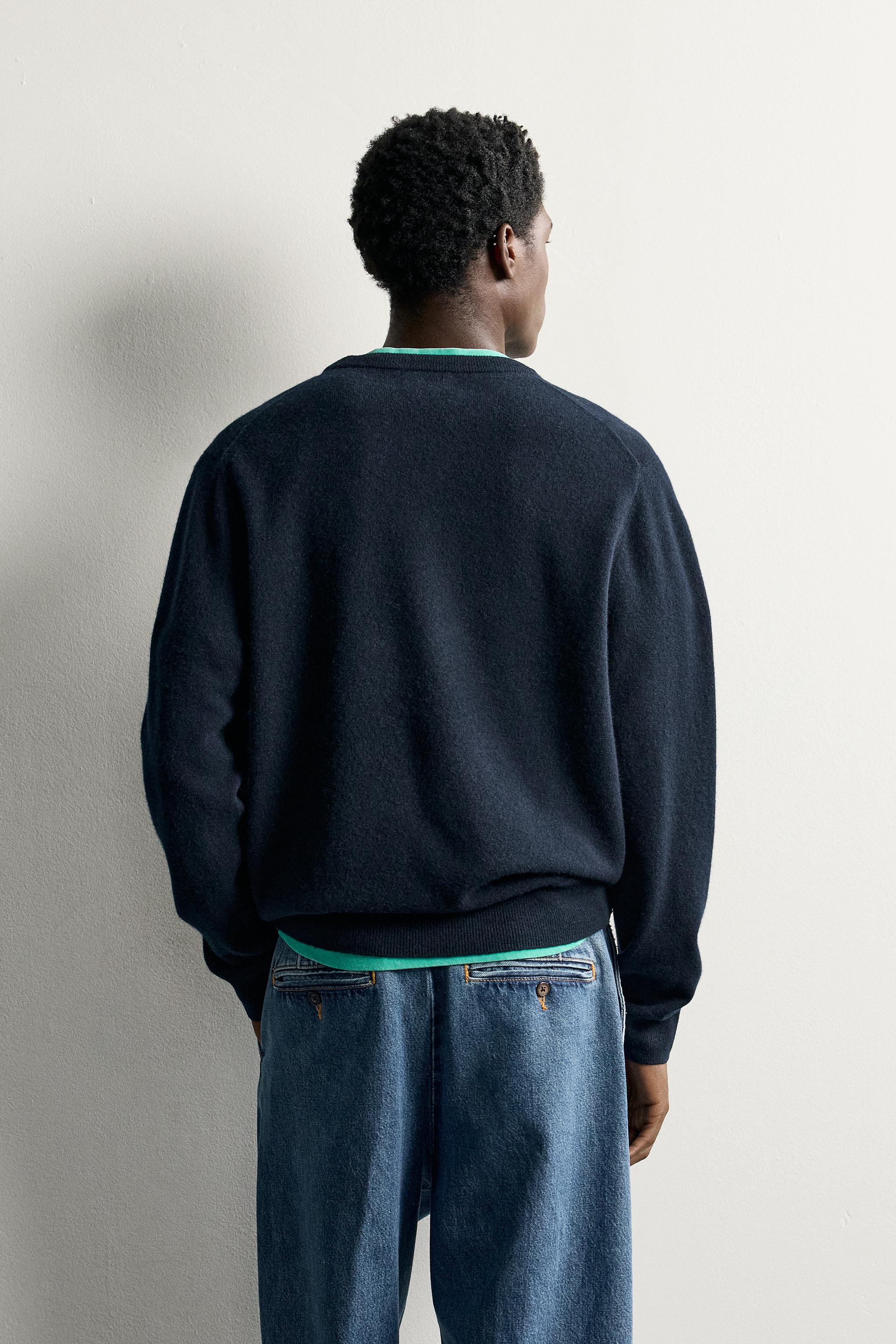 PULL REGULAR FIT EN MÉLANGE DE LAINE