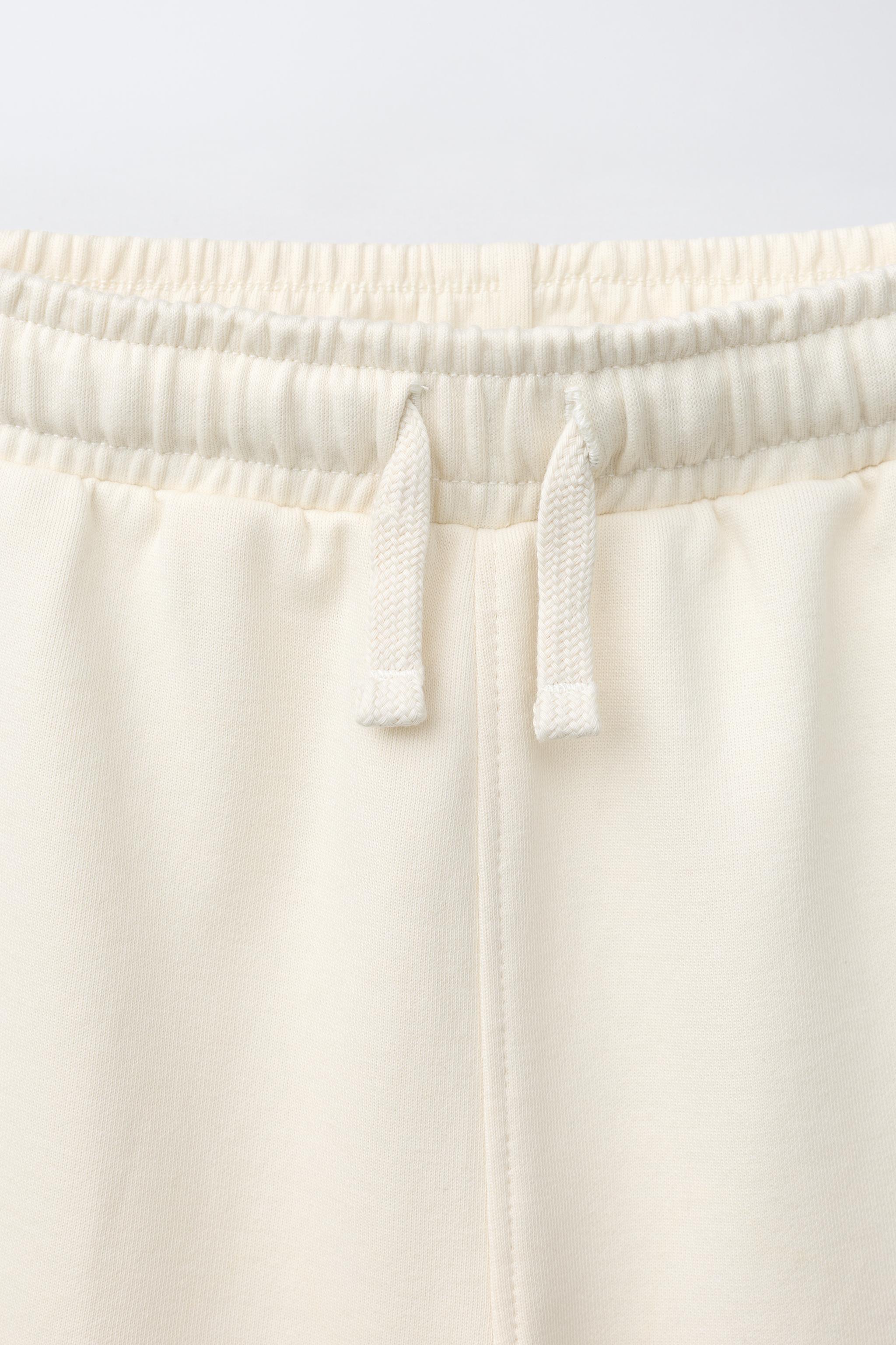 Детские шорты Zara INTERLOCK T-SHIRT AND BERMUDA SHORTS SET — фото 8