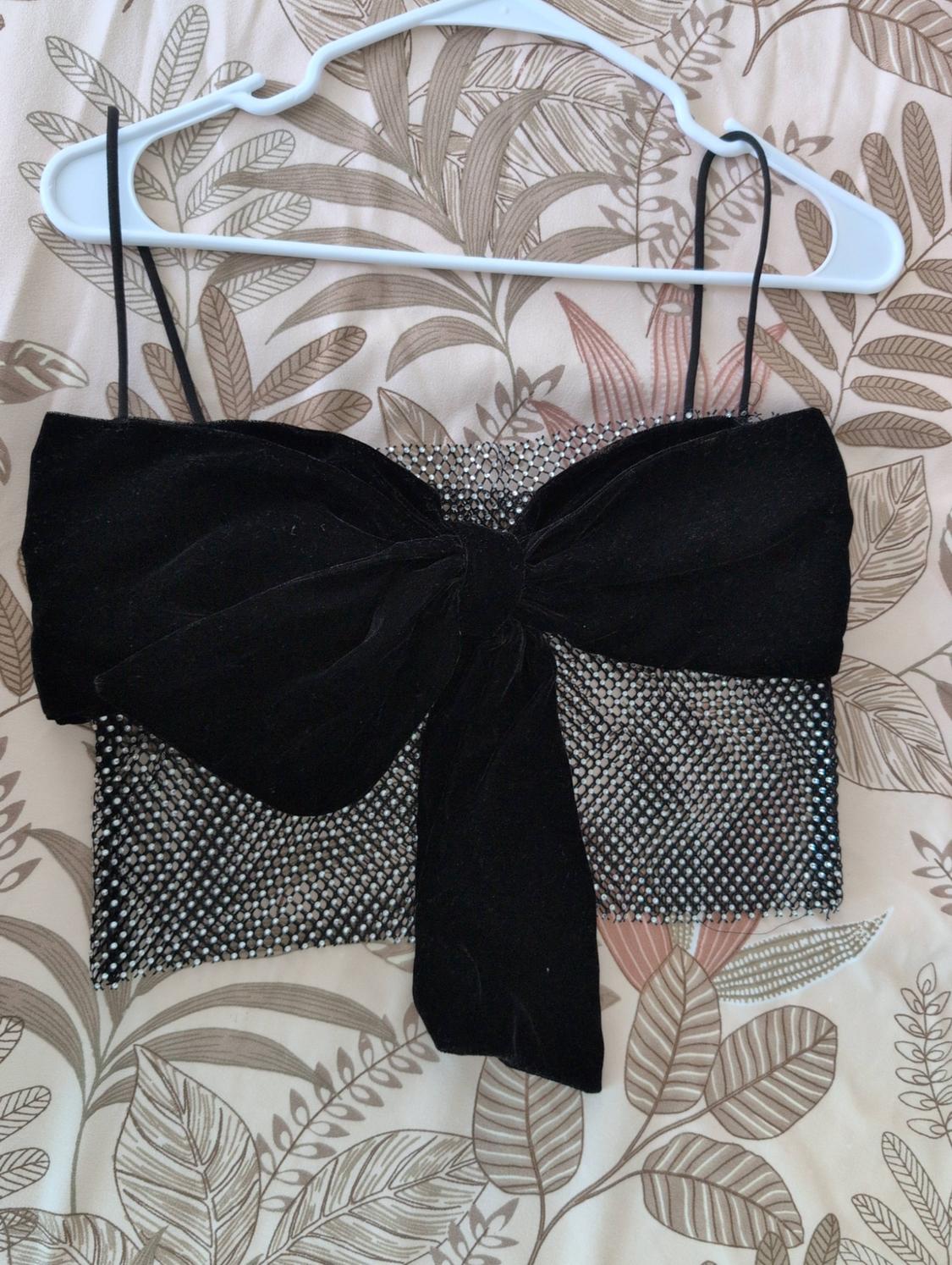 RHINESTONE MESH TOP - Image 2