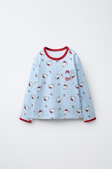 2-6 ANS/ PYJAMA HELLO KITTY © SANRIO - Bleu de Zara - Image 1