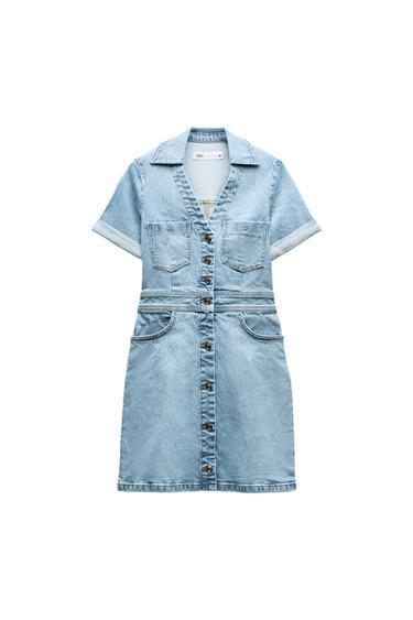 Z1975 DENIM MINI DRESS