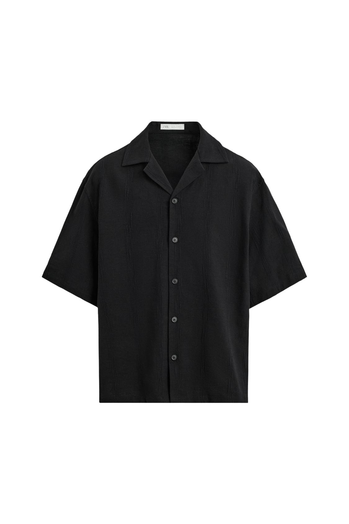EMBROIDERED COTTON/LINEN SHIRT - Image 6