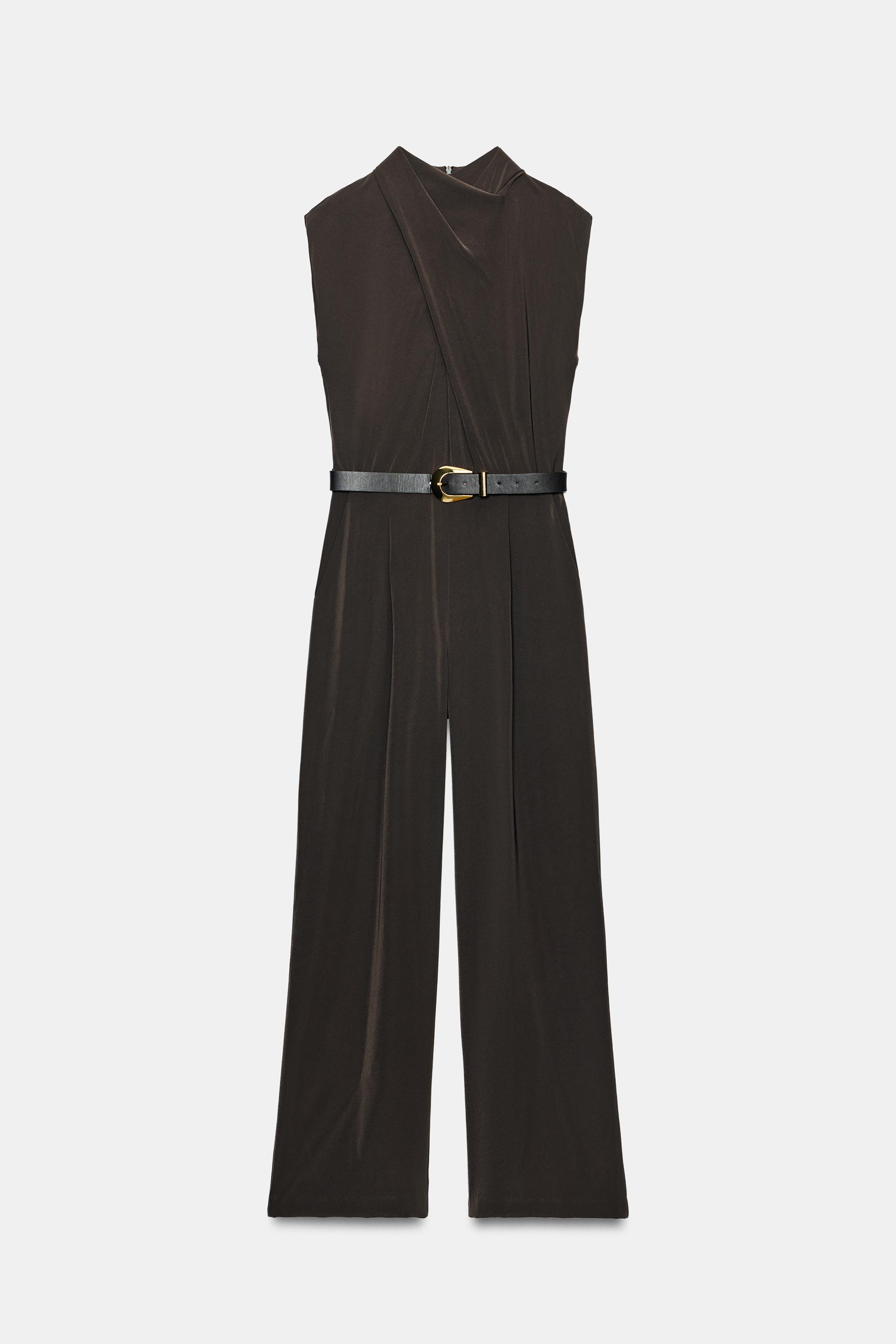 BELTED JUMPSUIT