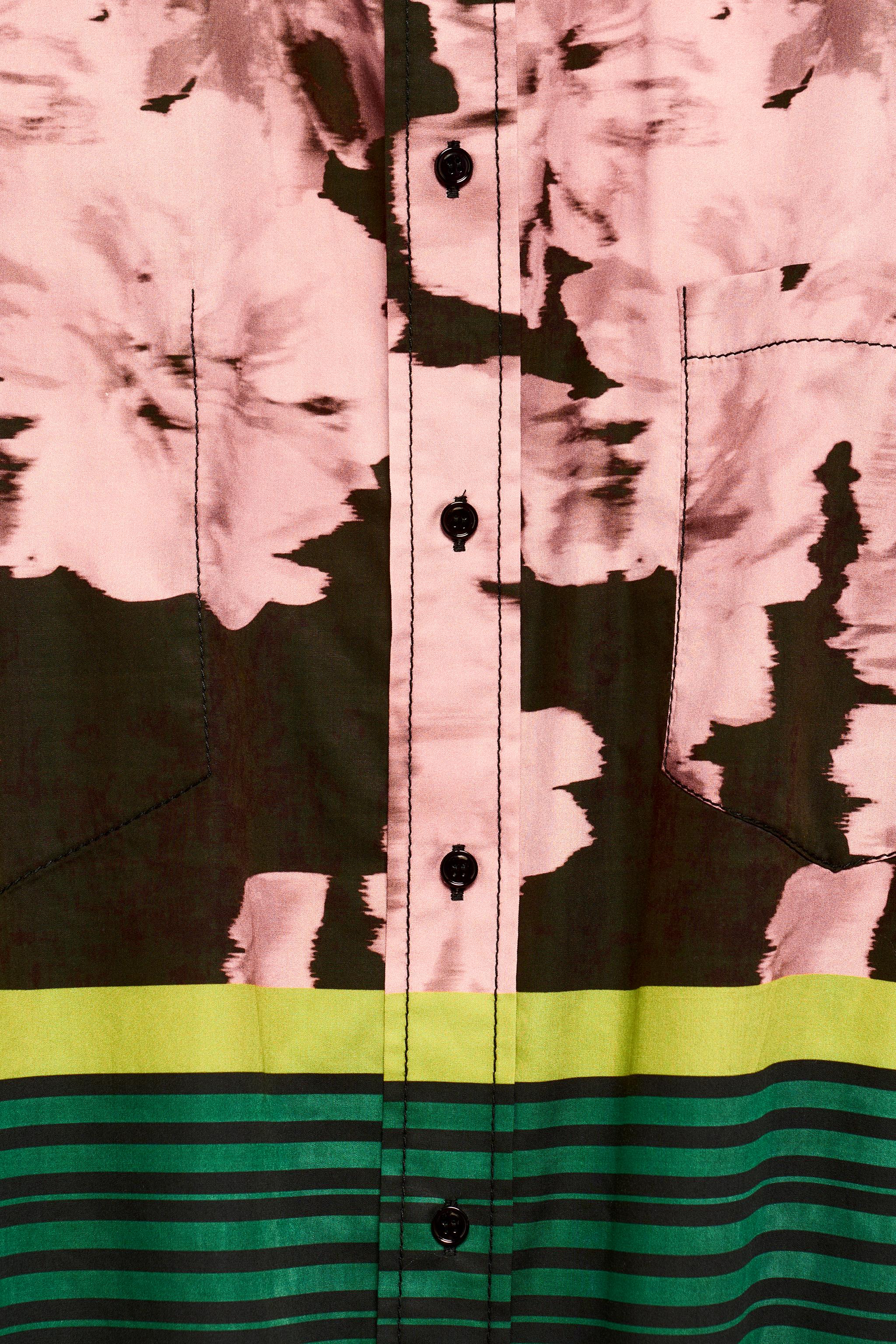 Мужские рубашки Zara LIMITED EDITION PRINTED TUNIC SHIRT — фото 8