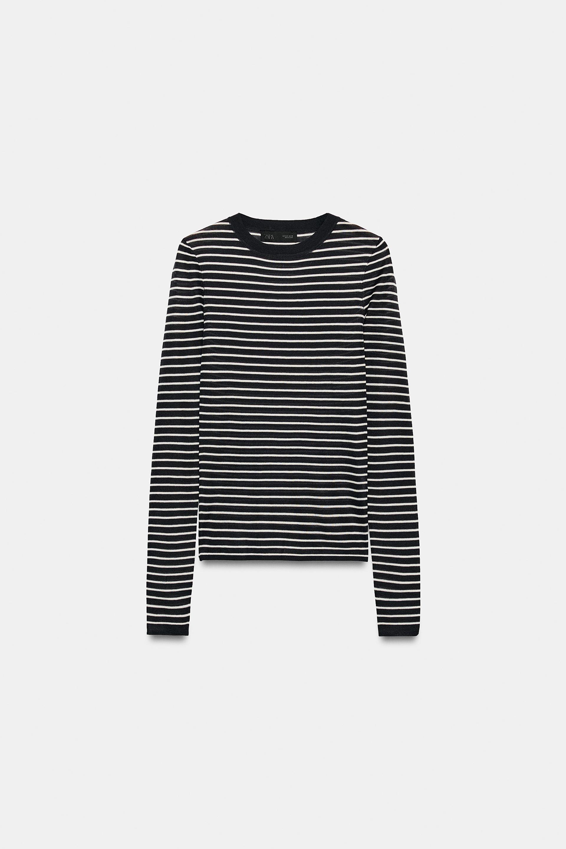 Striped Knit Jumper