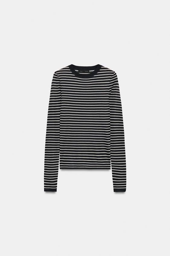 JERSEY PUNTOS RAYAS - rayas de Zara - Imagen 0