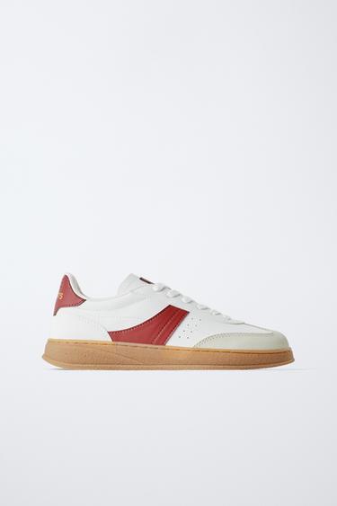 CONTRAST PLIMSOLLS - White by Zara