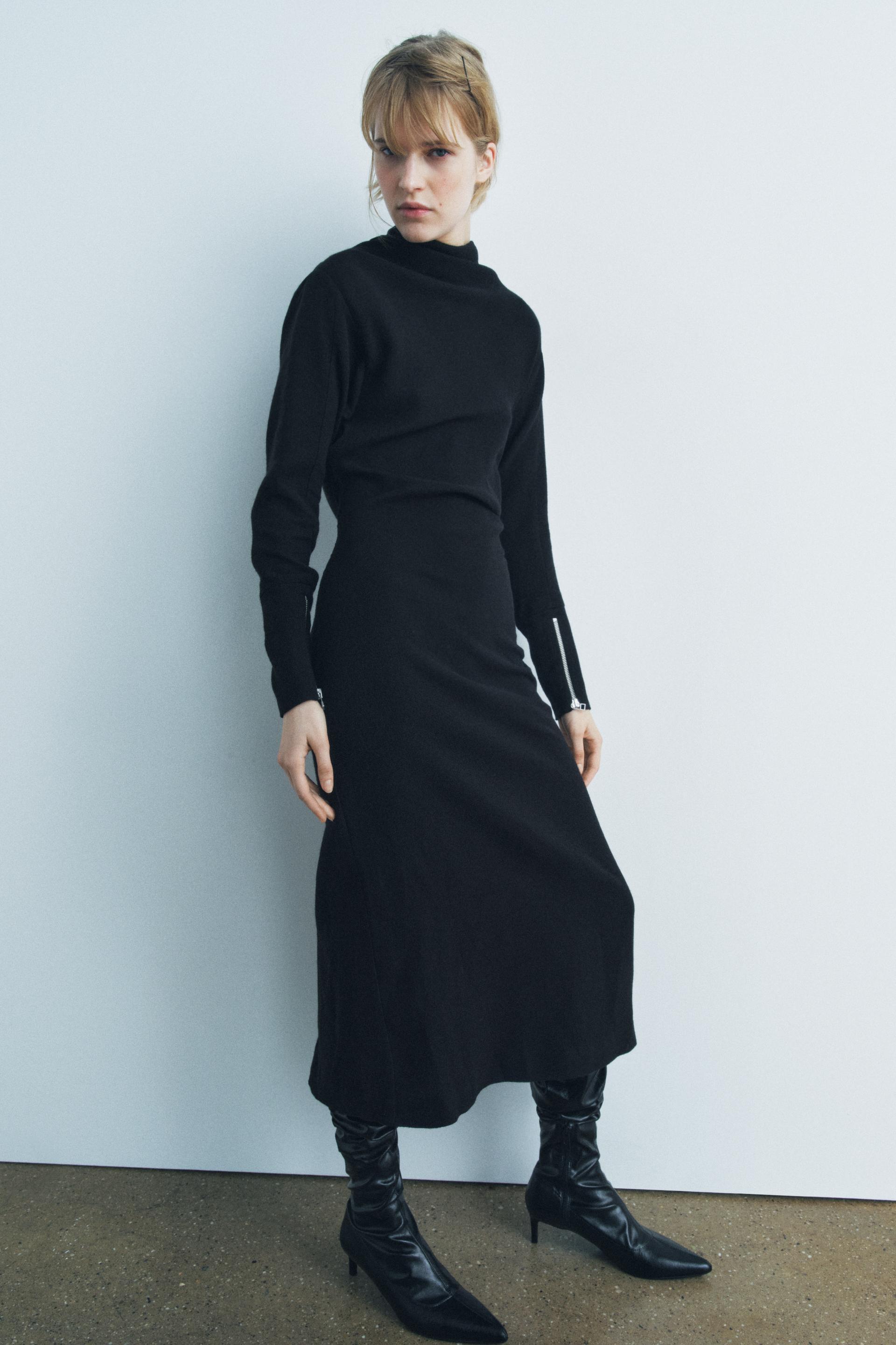 Zara vestidos deals invierno 2019