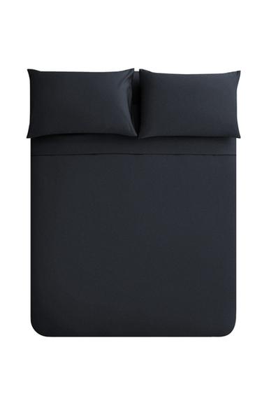 SATEEN DUVET COVER (1000 THREAD COUNT) - Dark navy by Zara