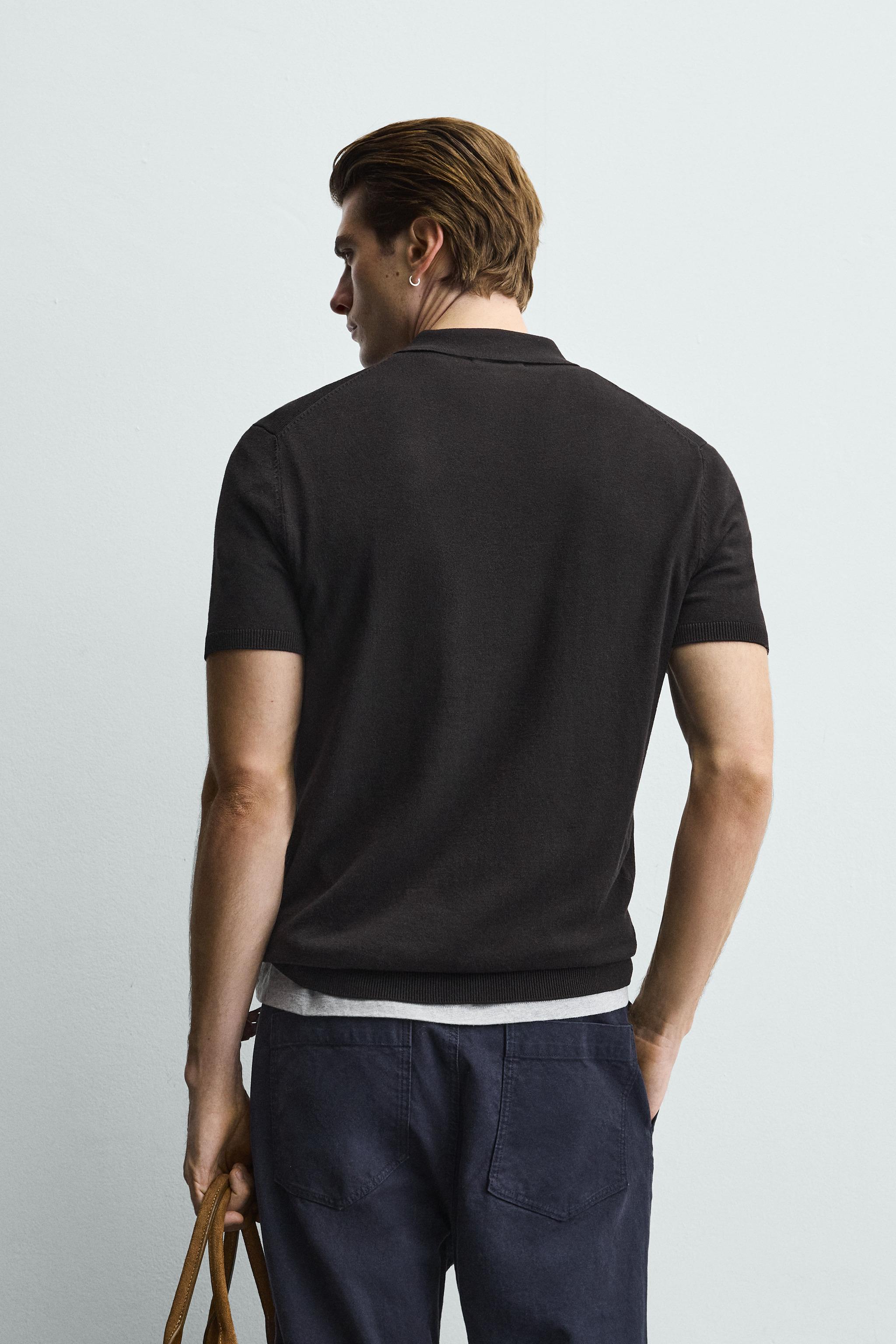 REGULAR FIT KNIT POLO SHIRT