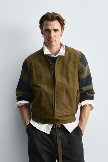 ТЕХНІЧНИЙ ЖИЛЕТ LIMITED EDITION - Хакі Zara