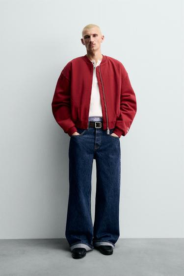 CAZADORA BOMBER ACOLCHADA CHAMPION ® X ZARA - Rojo de Zara - Imagen 0