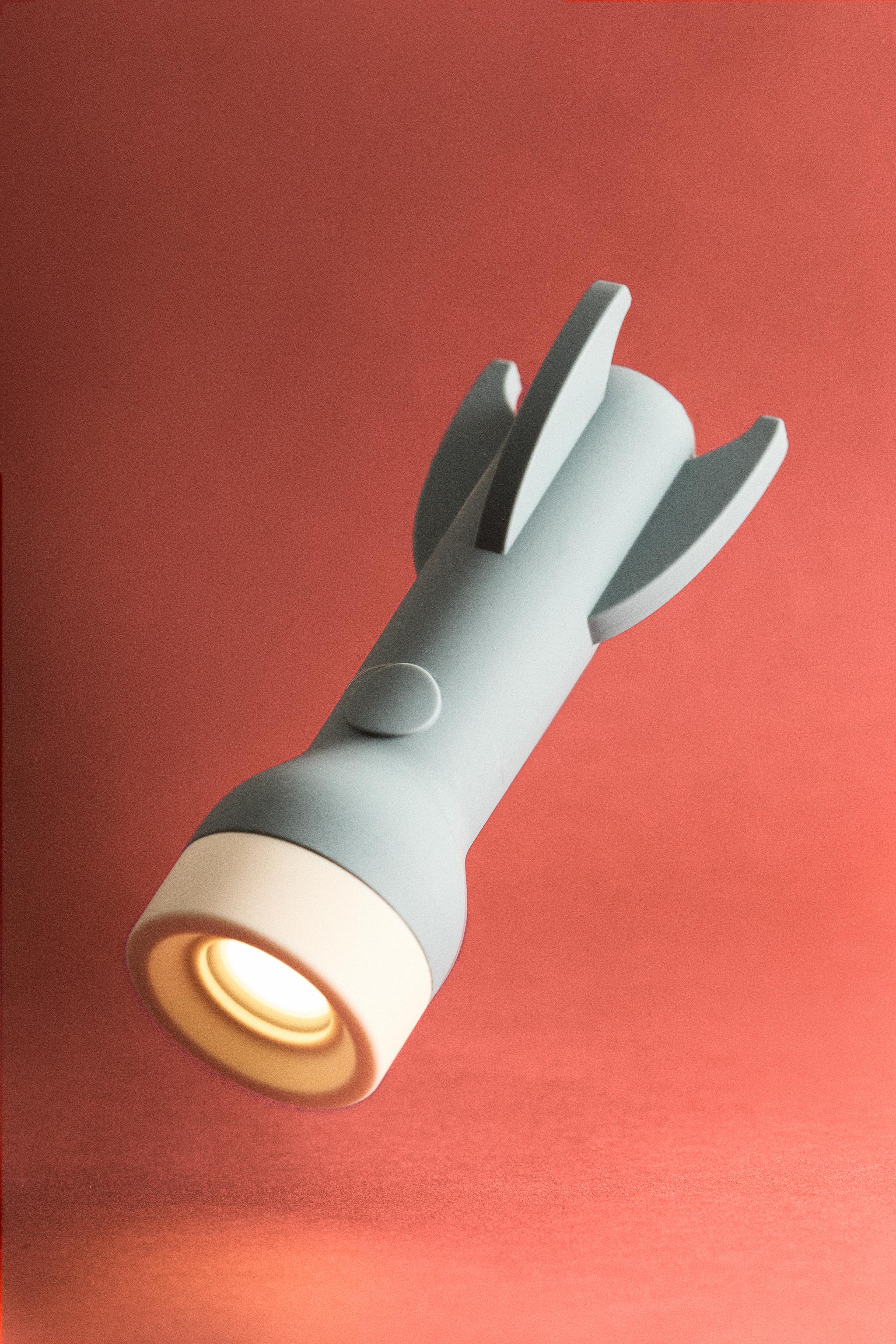 24 Mini Lampes De Poche Porte-clés Fusée LED - 4 Couleurs, 9 Cm, Pour Enfant Et Extérieur - 5
