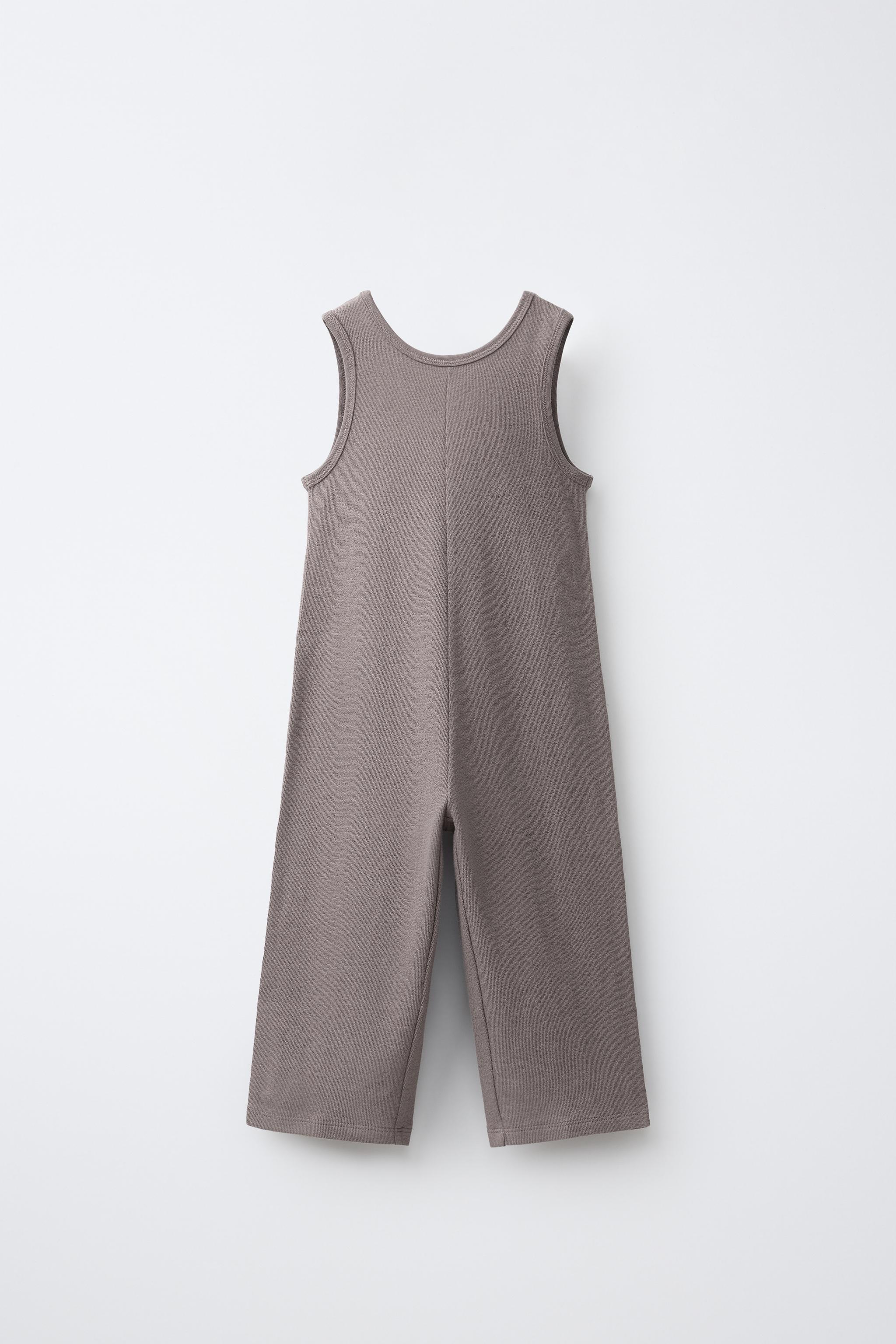 Детские комбинезоны Zara PLAIN JUMPSUIT — фото 2