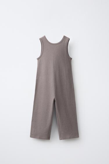 Zara PLAIN JUMPSUIT - Brown / Taupe