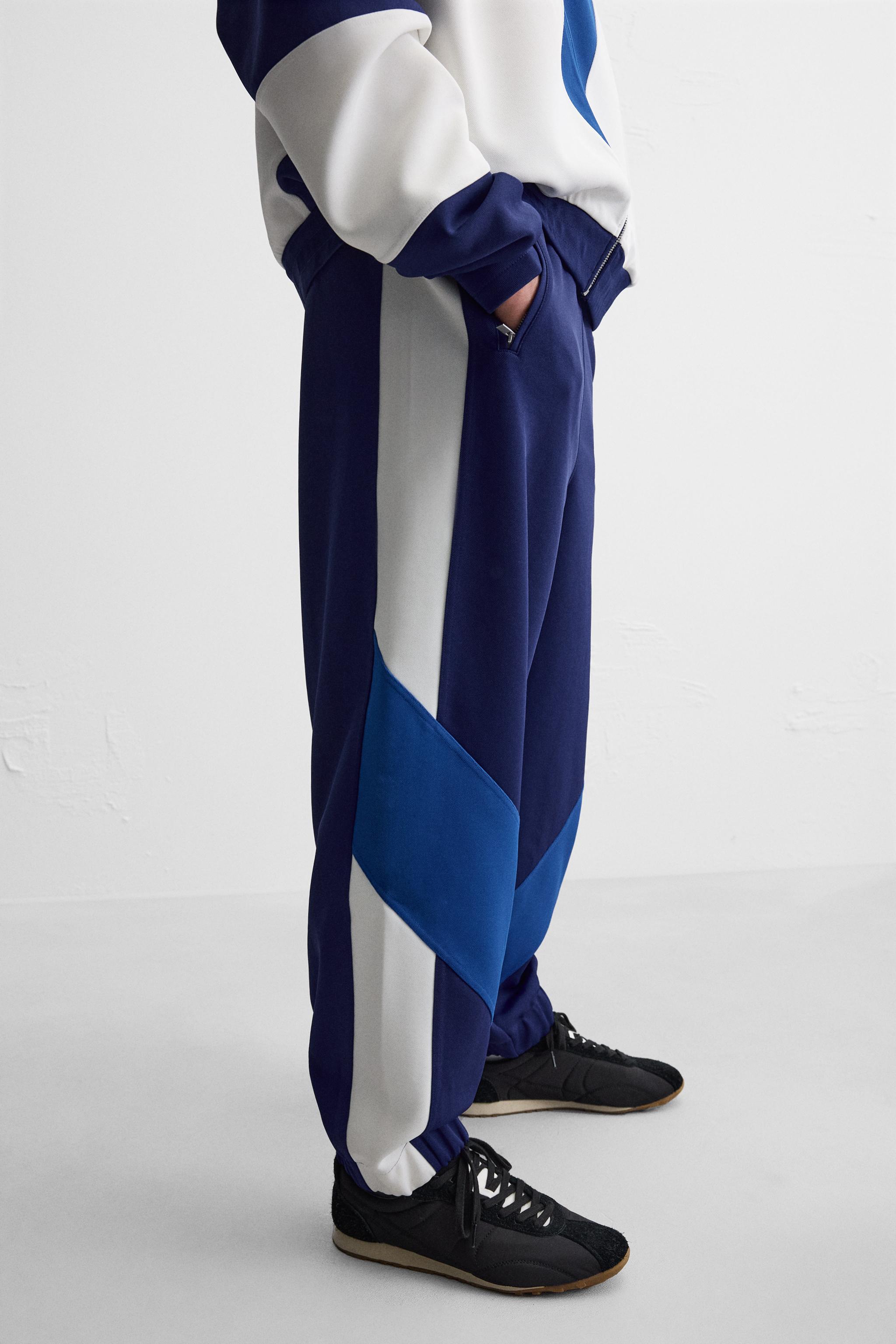RETRO SOCCER PANTS - Blue | ZARA United States