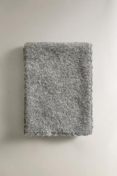 COUVERTURE ENFANT ALPAGA - Gris de Zara - Image 3