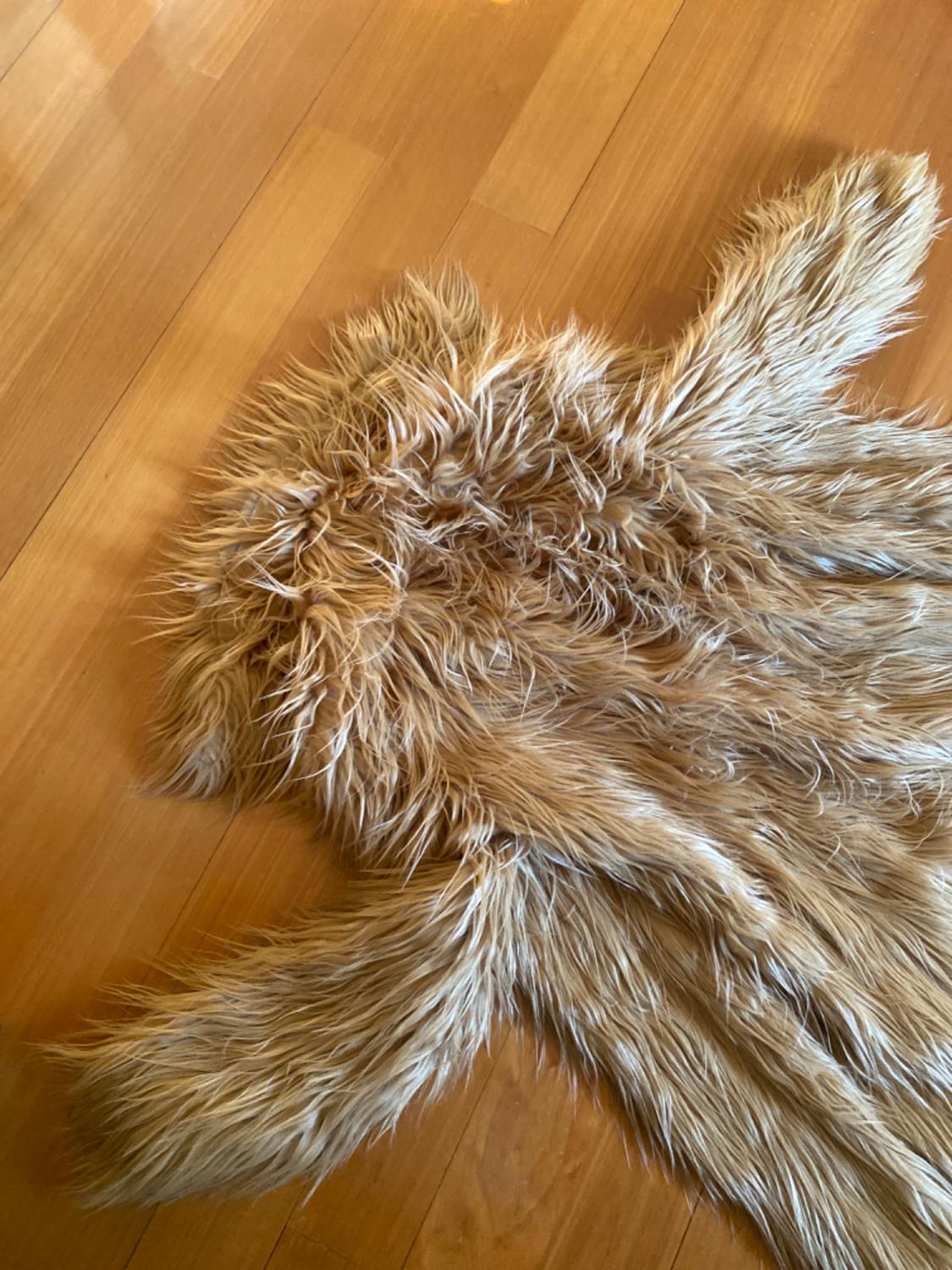 LIMITED EDITION LONG FAUX FUR COAT - Image 9
