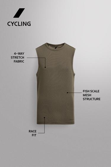 DEBARDEUR THERMIQUE COUCHE DE BASE GRAVEL - Gris taupe de Zara - Image 7