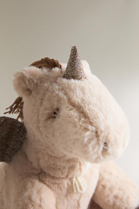 PELUCHE ENFANT LICORNE - Beige de Zara - Image 1