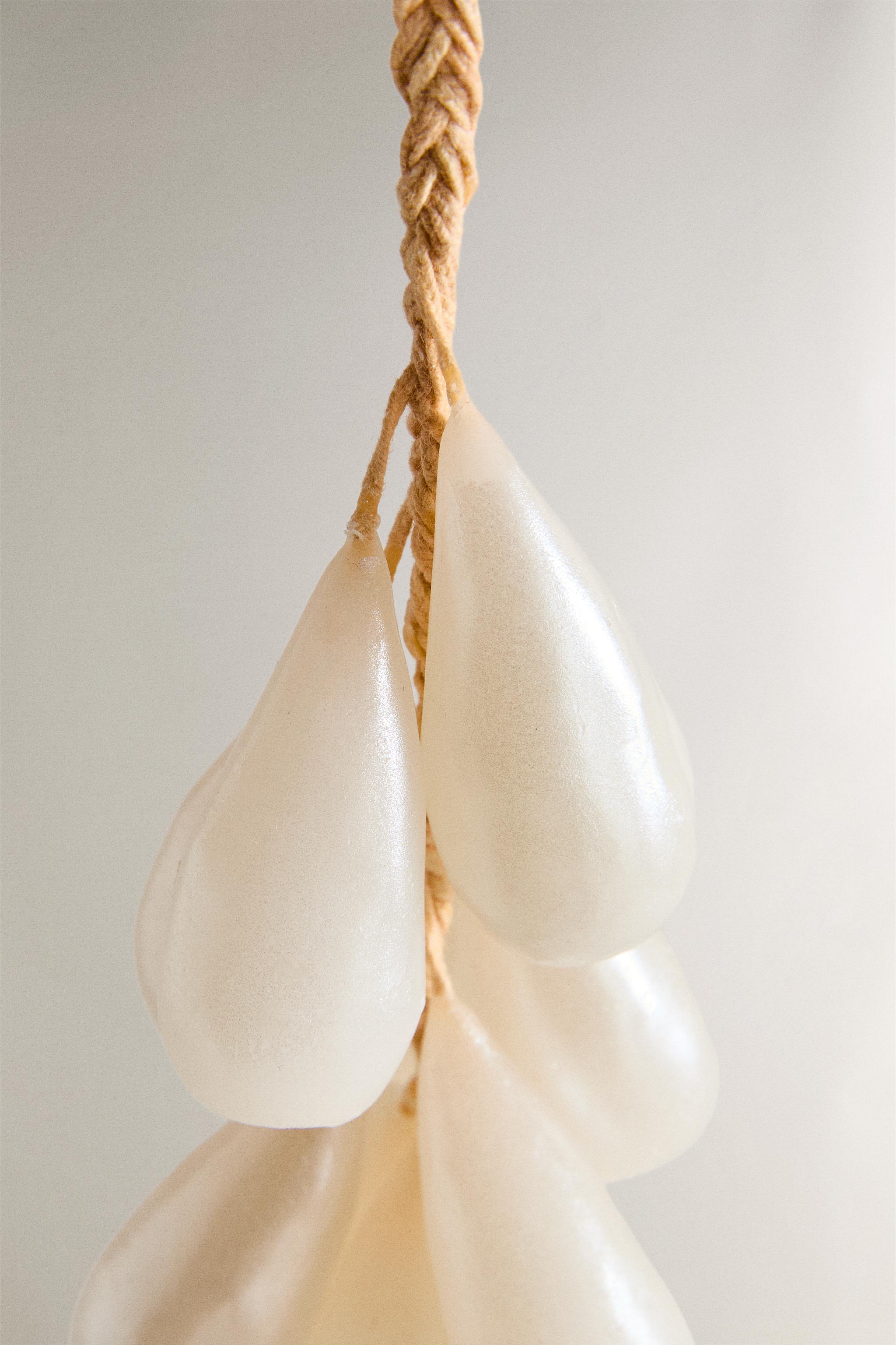 SET OF PEARLY CLUSTER CHRISTMAS CANDLES (SET OF 10)