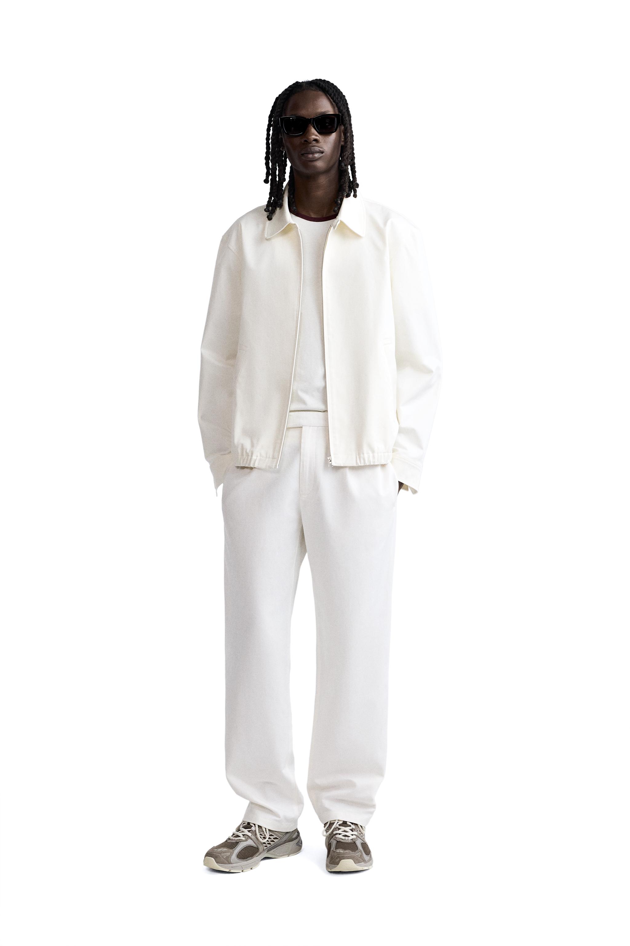 Veste blanche homme discount zara