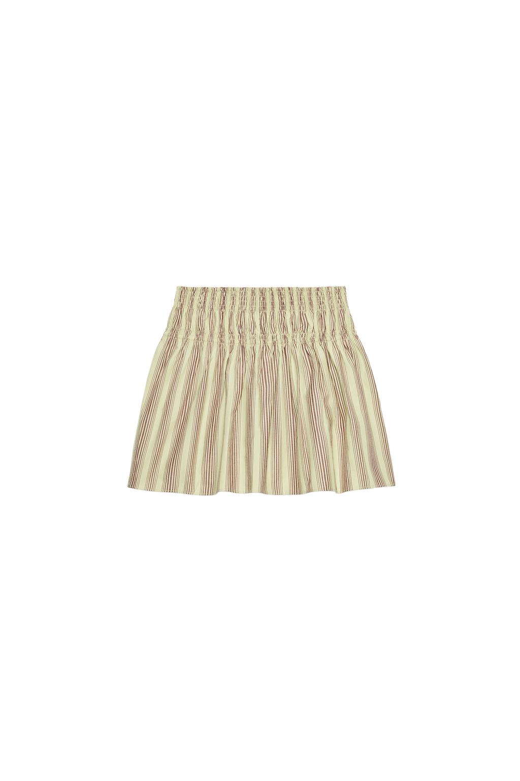 STRIPED MINI SKIRT - image 3