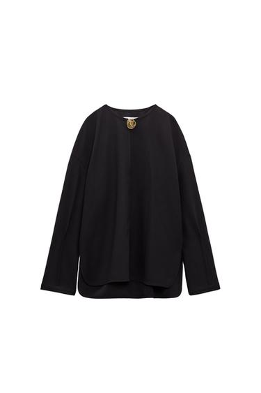 BUTTONED TEARDROP TOP