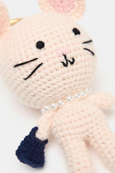 LITTLE MOUSE CHARM KEY RING - Pink by Zara - Image 3