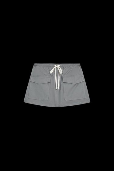 CARGO CULOTTES - Mid-grey by Zara