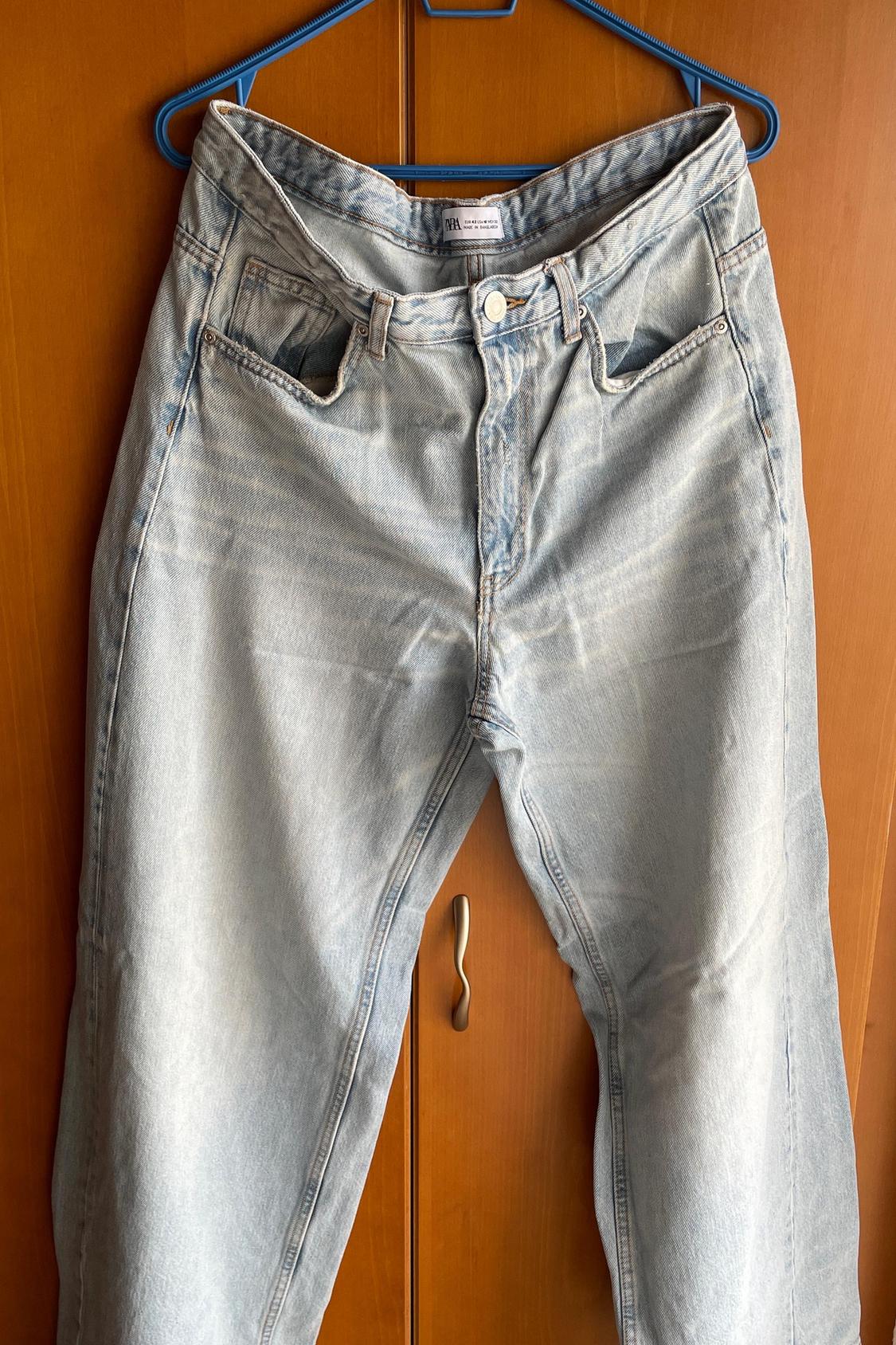 TRF WIDE-LEG HIGH-WAIST EXTRA-LONG JEANS