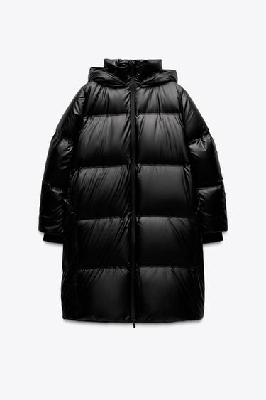 Zaras VATTENAVVISANDE TÄCKJACKA ZW COLLECTION - Svart