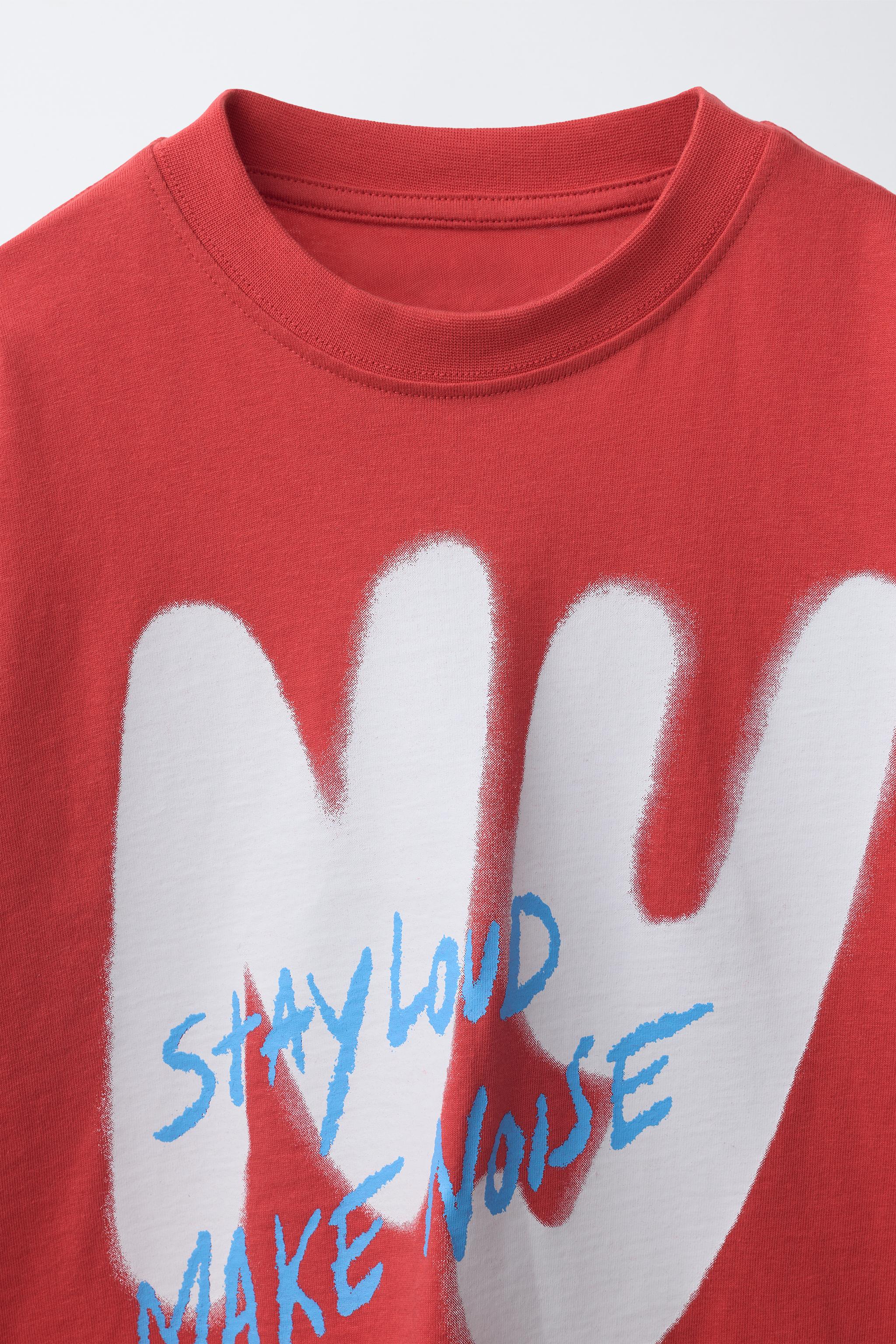 GRAFFITI PRINT T-SHIRT