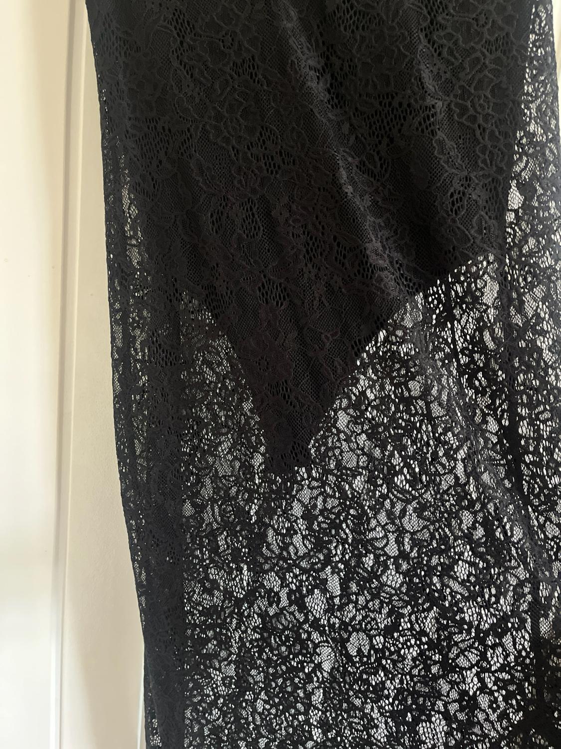 UNDERWIRE LACE MIDI DRESS - Image 4